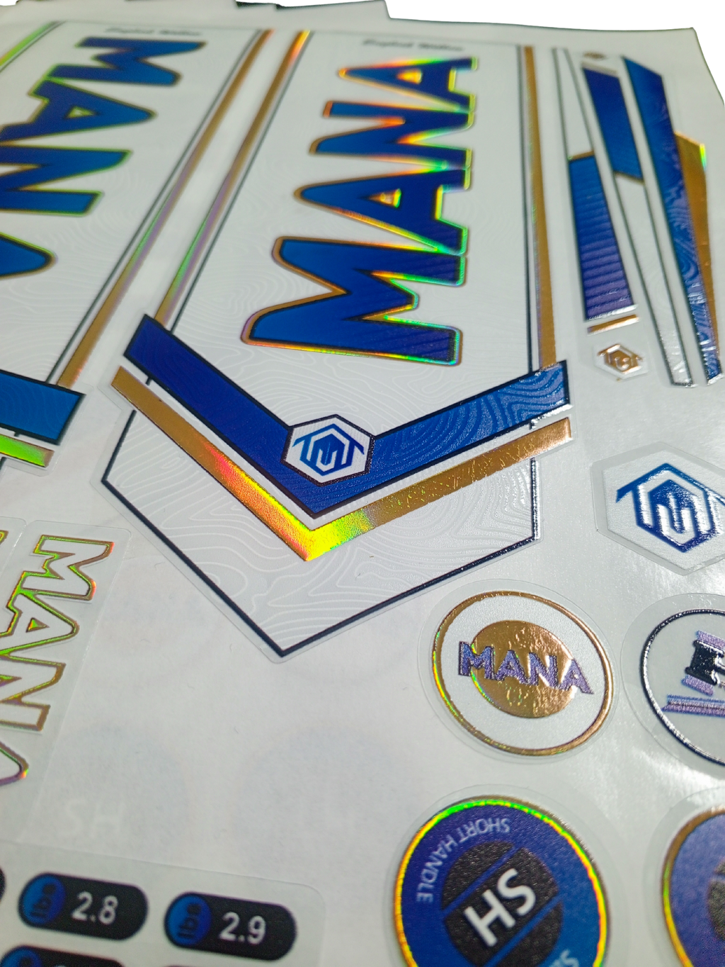 MANA Signature Bat Stickers
